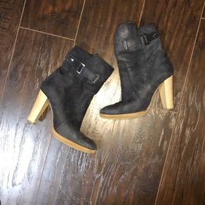 Le Chateau, navy boots size 8